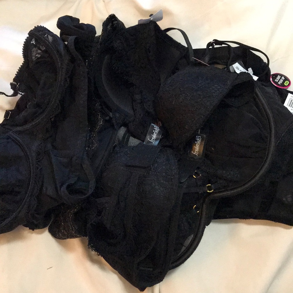 10 36b black bras